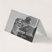 Retrocamera Visitekaartje (Achterkant)