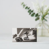 Retrocamera Visitekaartje (Staand voorkant)