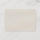 Retrocamera Visitekaartje (Achterkant)