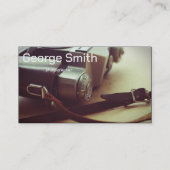 Retrocamera Visitekaartje (Voorkant)