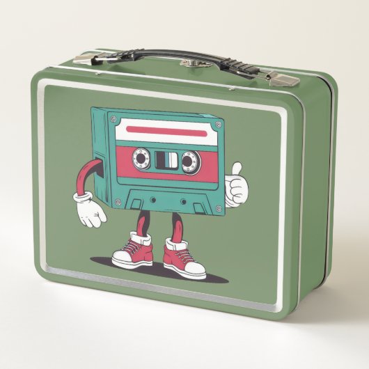 Retrocassetteband. (Achterkant)