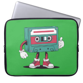 Retrocassetteband. Laptop Sleeve