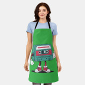 Retrocassetteband. Schort (Gedragen)