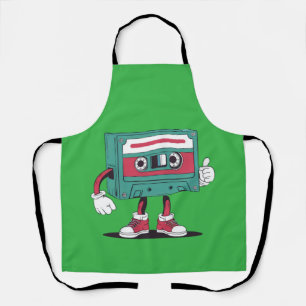 Retrocassetteband. Schort