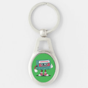Retrocassetteband. Sleutelhanger