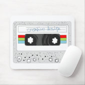 Retrocassettebandstijl 80-inch muismat (Met muis)
