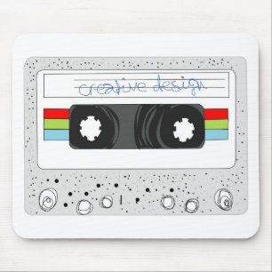 Retrocassettebandstijl 80-inch muismat