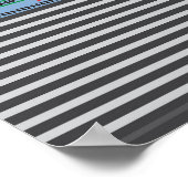 Retrocassettespeler Poster (Hoek)