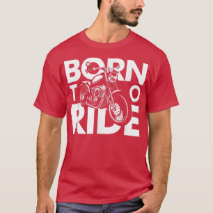 retrocessie voor motorfietsen, klassiek voor fiet t-shirt