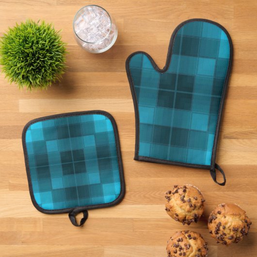 Retrocheckers Ovenwant & Pannenlap Set (Top down)