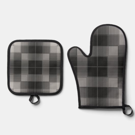 Retrocheckers Ovenwant & Pannenlap Set (Voorkant)