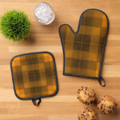 Retrocheckers Ovenwant & Pannenlap Set (Top down)