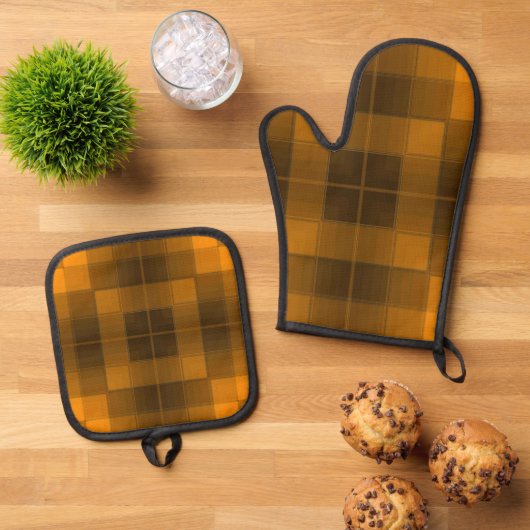 Retrocheckers Ovenwant & Pannenlap Set (Top down)