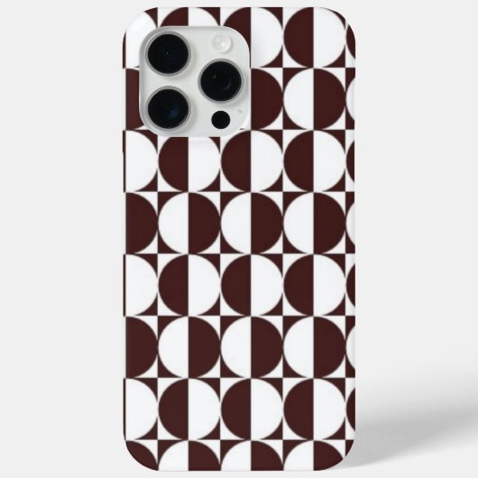 RetroCircle Havana Brown Edition Case-Mate iPhone Case (Achterkant)