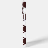 RetroCircle Havana Brown Edition Case-Mate iPhone Case (Achterkant / Links)