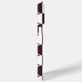 RetroCircle Havana Brown Edition Case-Mate iPhone Case (Achterkant / Rechts)