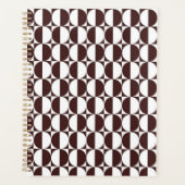 RetroCircle – Havana Brown Edition Planner (Voorkant)