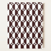 RetroCircle  – Havana Brown Edition Planner (Achterkant)
