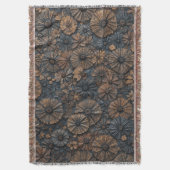 Retrocirkel elegantie deken (Voorkant Verticaal)