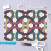 Retrocirkelknooppuntpapier Tissuepapier (Craft)