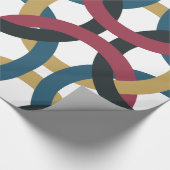 Retrocirkelknoppen voor het verpakken van papier (Hoek)