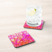 Retrocirkels Bier Onderzetter (Rechterzijde)