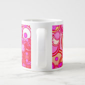 Retrocirkels Grote Koffiekop (Achterkant)