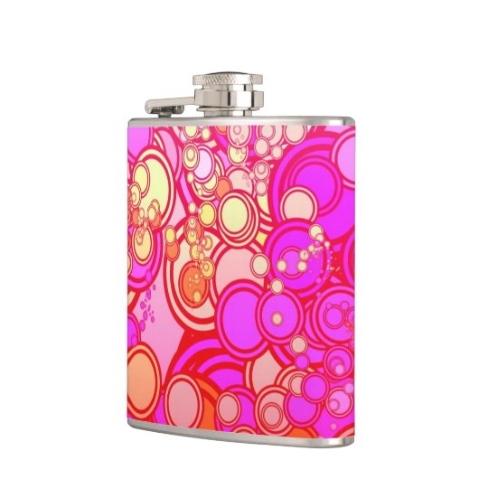 Retrocirkels Heupfles (Links)