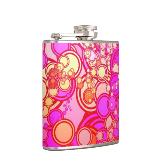 Retrocirkels Heupfles (Rechts)