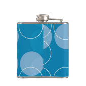 Retrocirkels Heupfles (Achterkant)