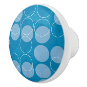 Retrocirkels Keramische Knop (Rechts)