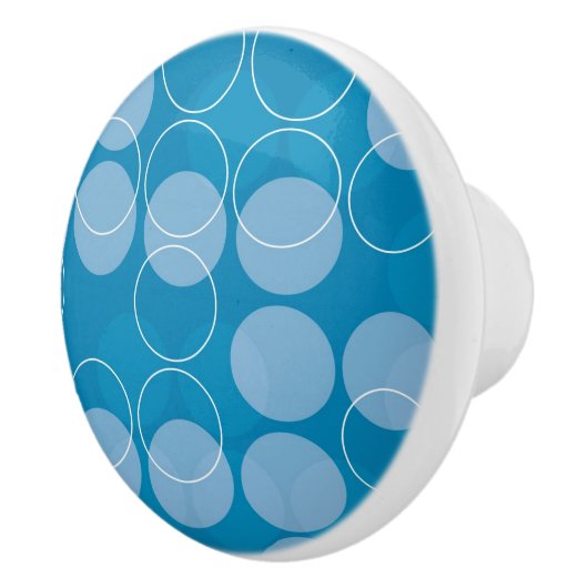 Retrocirkels Keramische Knop (Rechts)