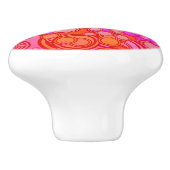 Retrocirkels Keramische Knop (Zijkant)