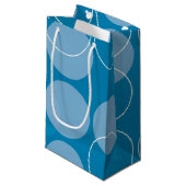 Retrocirkels Klein Cadeauzakje (Voorkant Gekanteld)