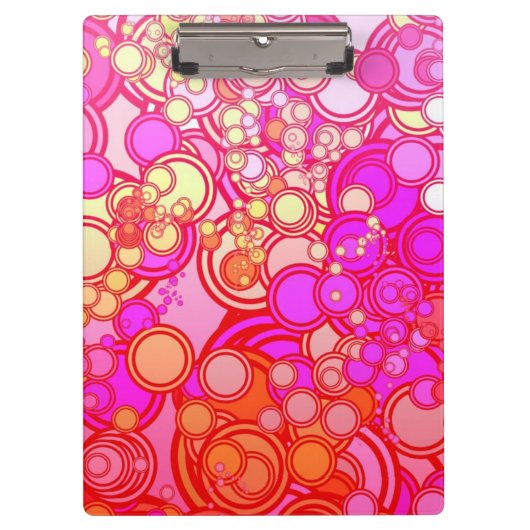 Retrocirkels Klembord (Voorkant)