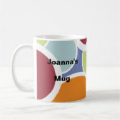 Retrocirkels Koffiemok (Links)