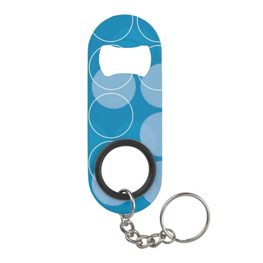 Retrocirkels Mini Flessenopener (Achterkant)