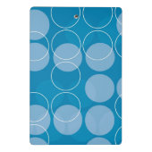 Retrocirkels Mini Klembord (Achterkant)