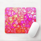 Retrocirkels Muismat (Met muis)