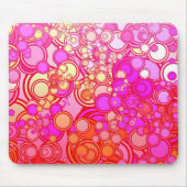 Retrocirkels Muismat (Voorkant)