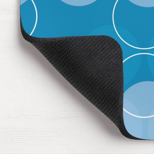 Retrocirkels Muismat (Hoek)