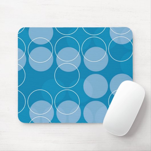 Retrocirkels Muismat (Met muis)