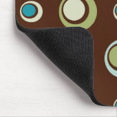 Retrocirkels Muismat (Hoek)