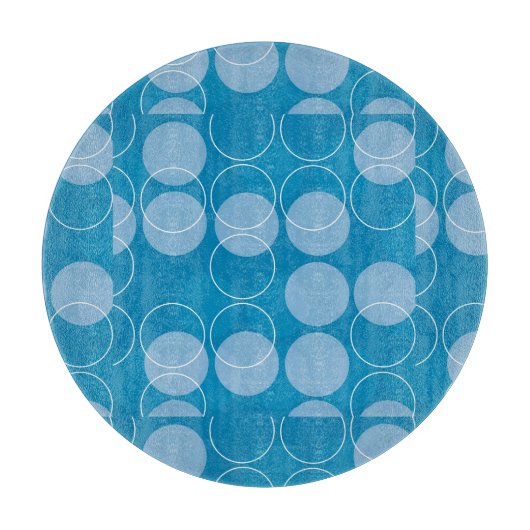 Retrocirkels Snijplank (Voorkant)