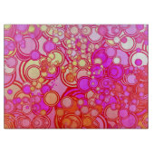 Retrocirkels Snijplank (Voorkant)