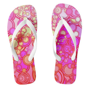 Retrocirkels Teenslippers