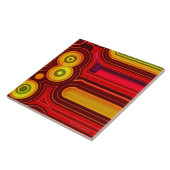 Retrocirkels Tegeltje (Zijkant)