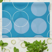 Retrocirkels Theedoek (Gevouwen)