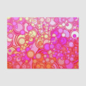 Retrocirkels Tissuepapier (Voorkant)