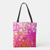 Retrocirkels Tote Bag (Achterkant)